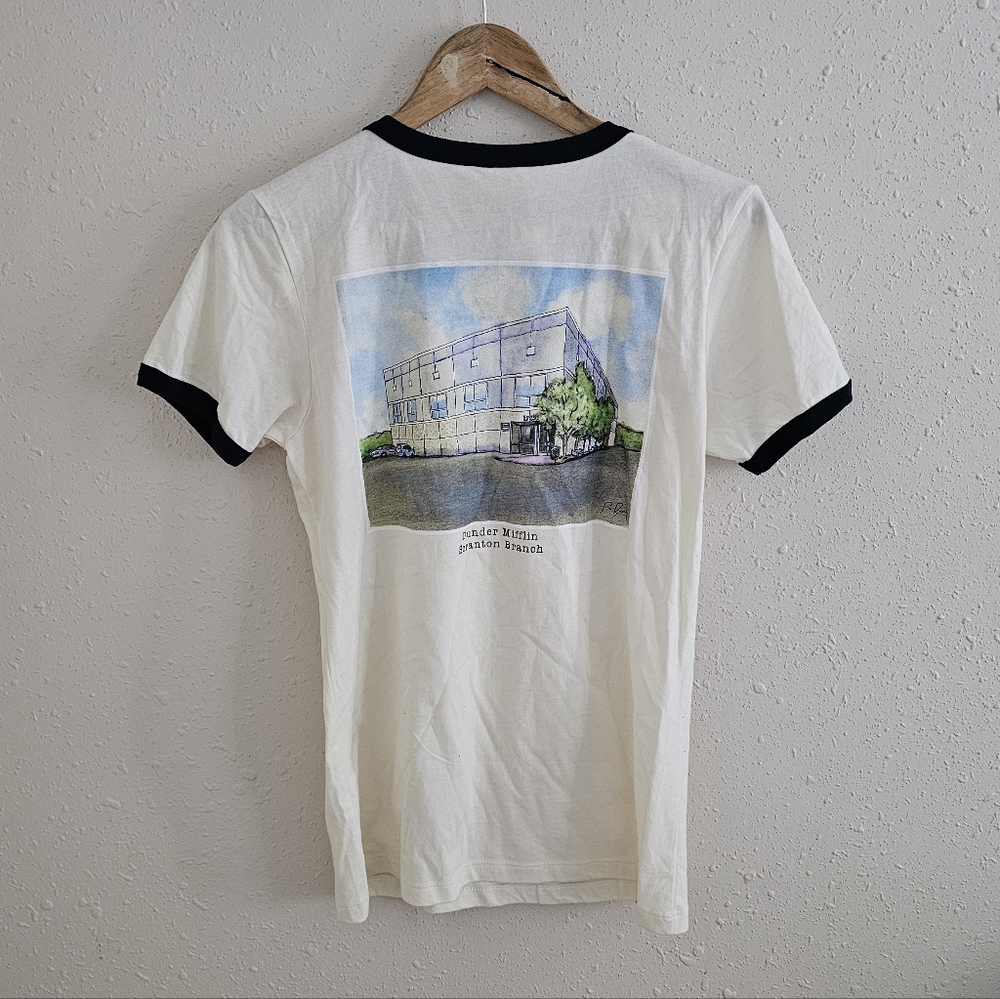 The Office Women's T-Shirt - Cream and Black